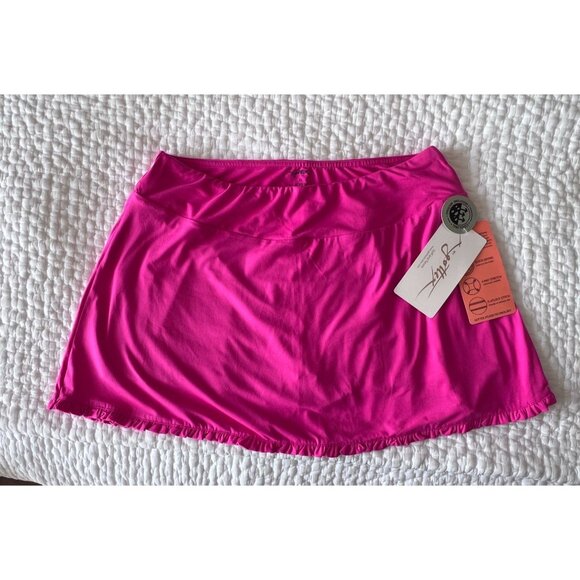 Gottex Golf & Tennis Skort Quick Drying Moisture Wicking XL Strawberry Pink - Picture 15 of 16